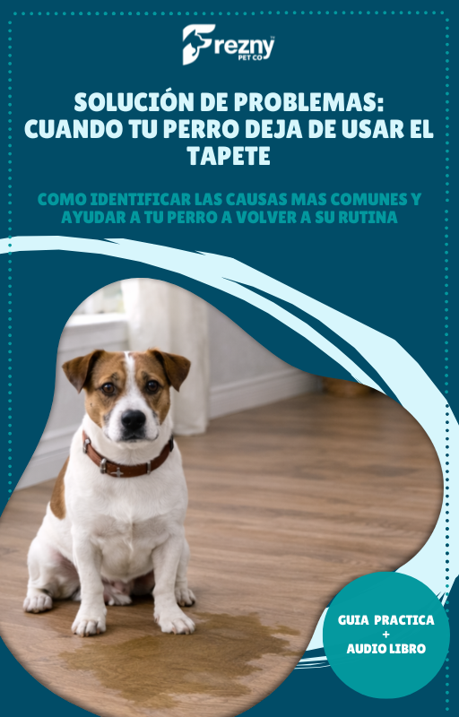 Solución de problemas, cuando tu perro deja de usar el tapete (Libro + Audiolibro)